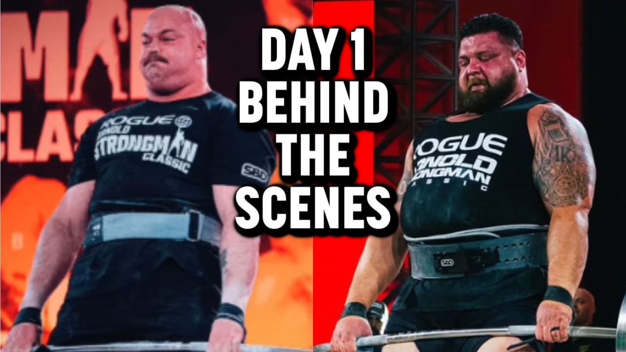 Behind the Scenes at The Arnold Strongman/Strongwoman Classic 2026 | Day 1