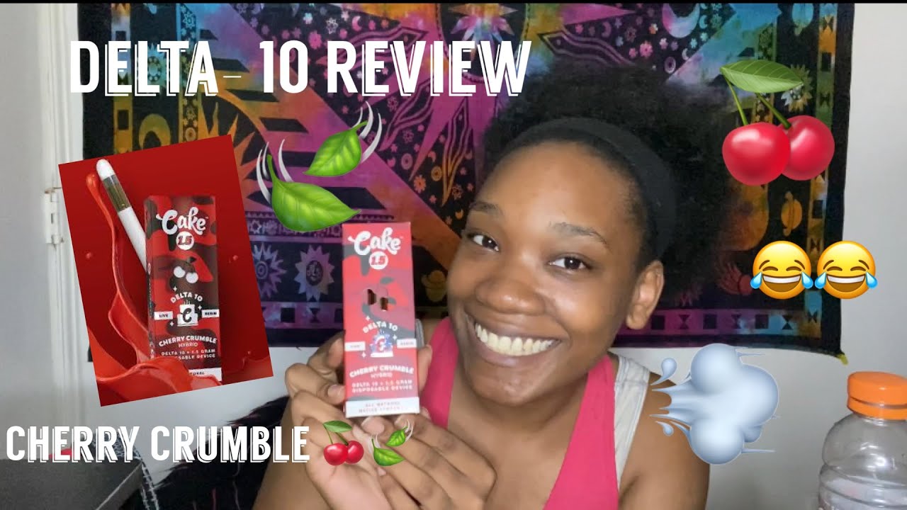 Cake Review|| Delta 10 Cherry Crumble Hybrid🍒🍃|| Will I buy again?