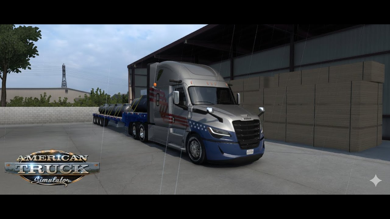 American Truck Simulator (PC) - #12 Little Rock(AR) para Grand Island(NE)