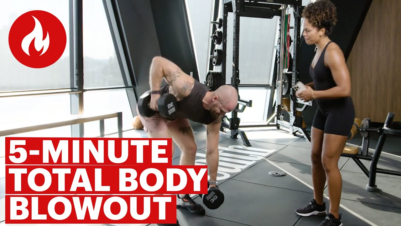 Brutal 5-Minute EMOM Dumbbell Workout | Five Minutes of Hell | Men's Health Muscle