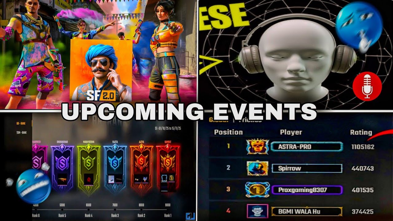 Voice Chat Coming?🥳 Holi Event Leaks? Scarfall 2.0🔥|