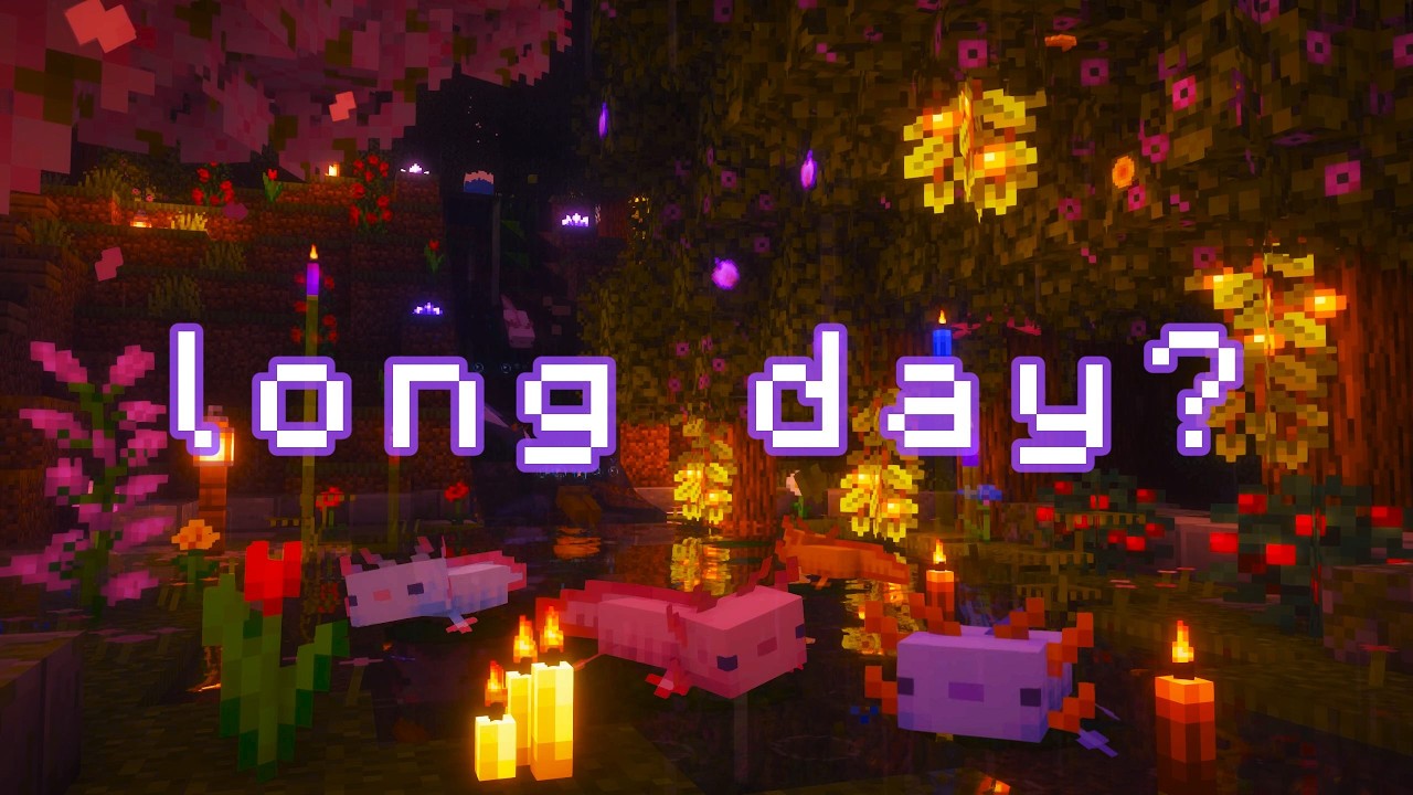 you need to relax a little... (minecraft music w/ rain ambience)