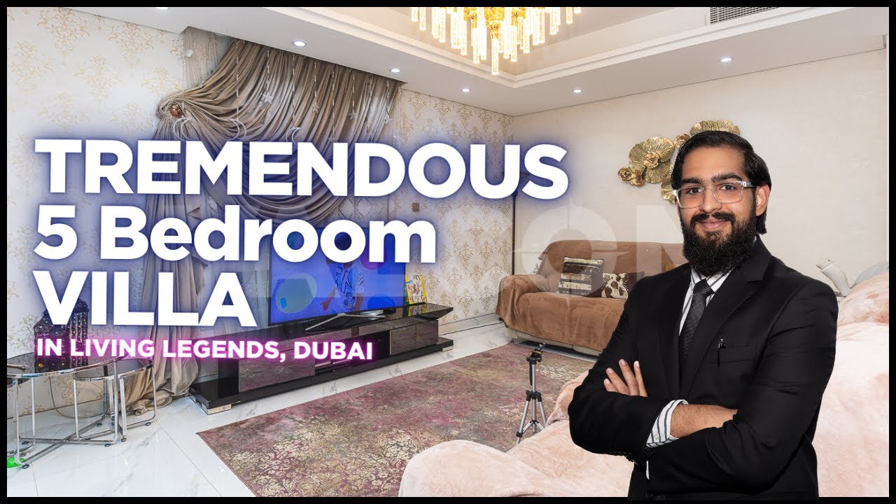 Tremendous 5 Bedroom Villa in Living Legends, Dubai