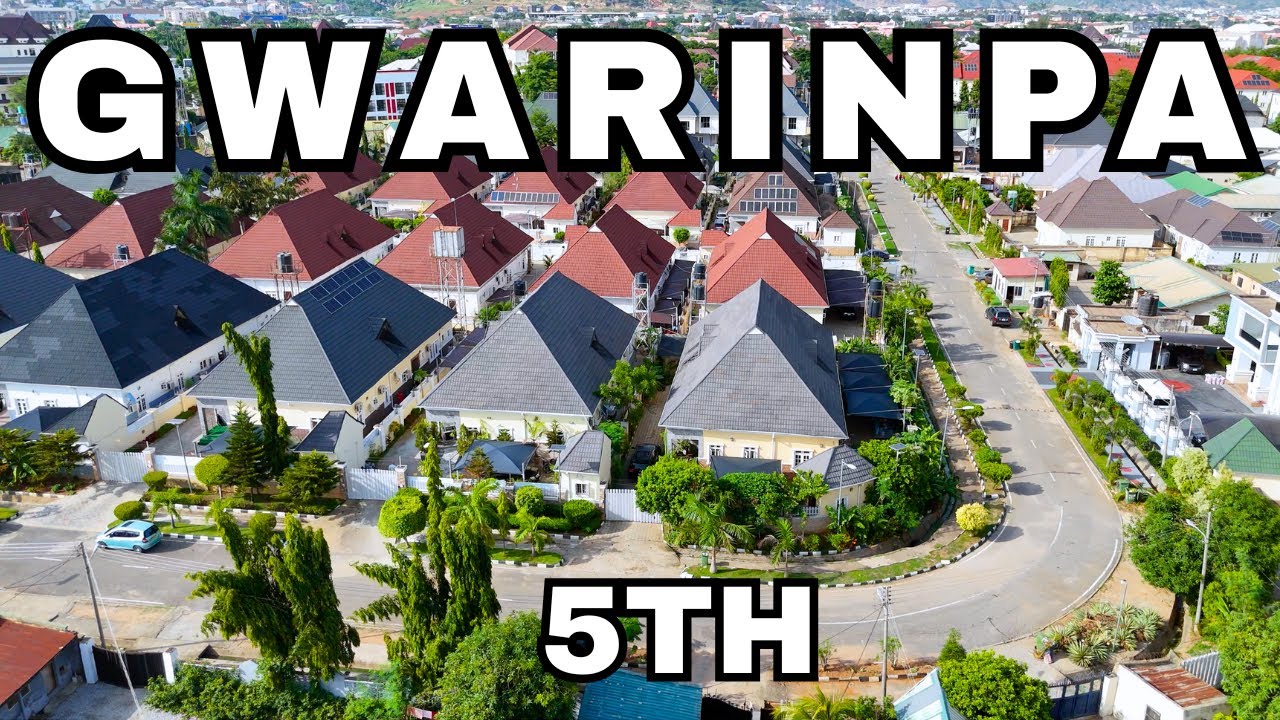 The Rich and Beautiful Neighborhood Of Gwarinpa Abuja Nigeria | 5th Avenue Epic 4K View