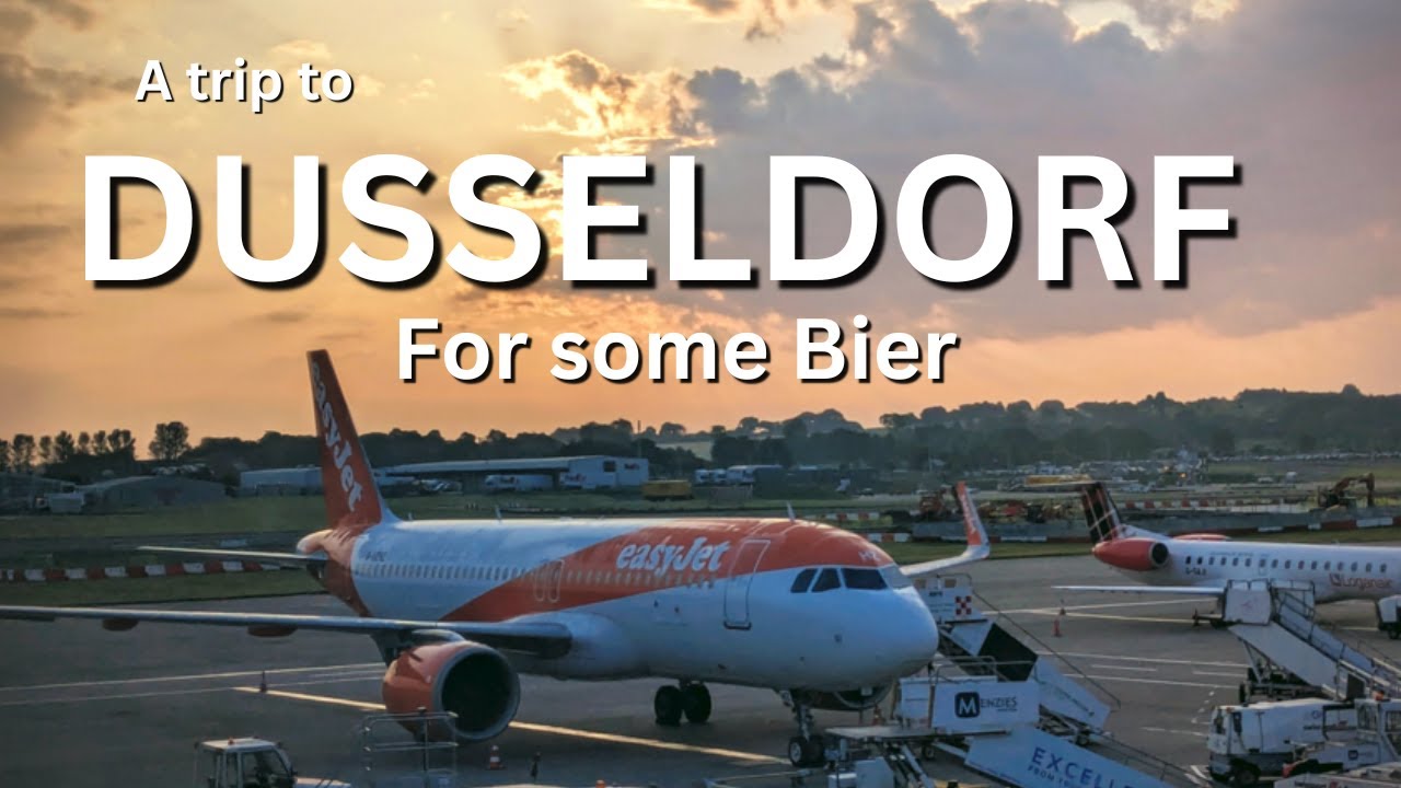 Travelling from Edinburgh to Dusseldorf with Easyjet for some German Beer.