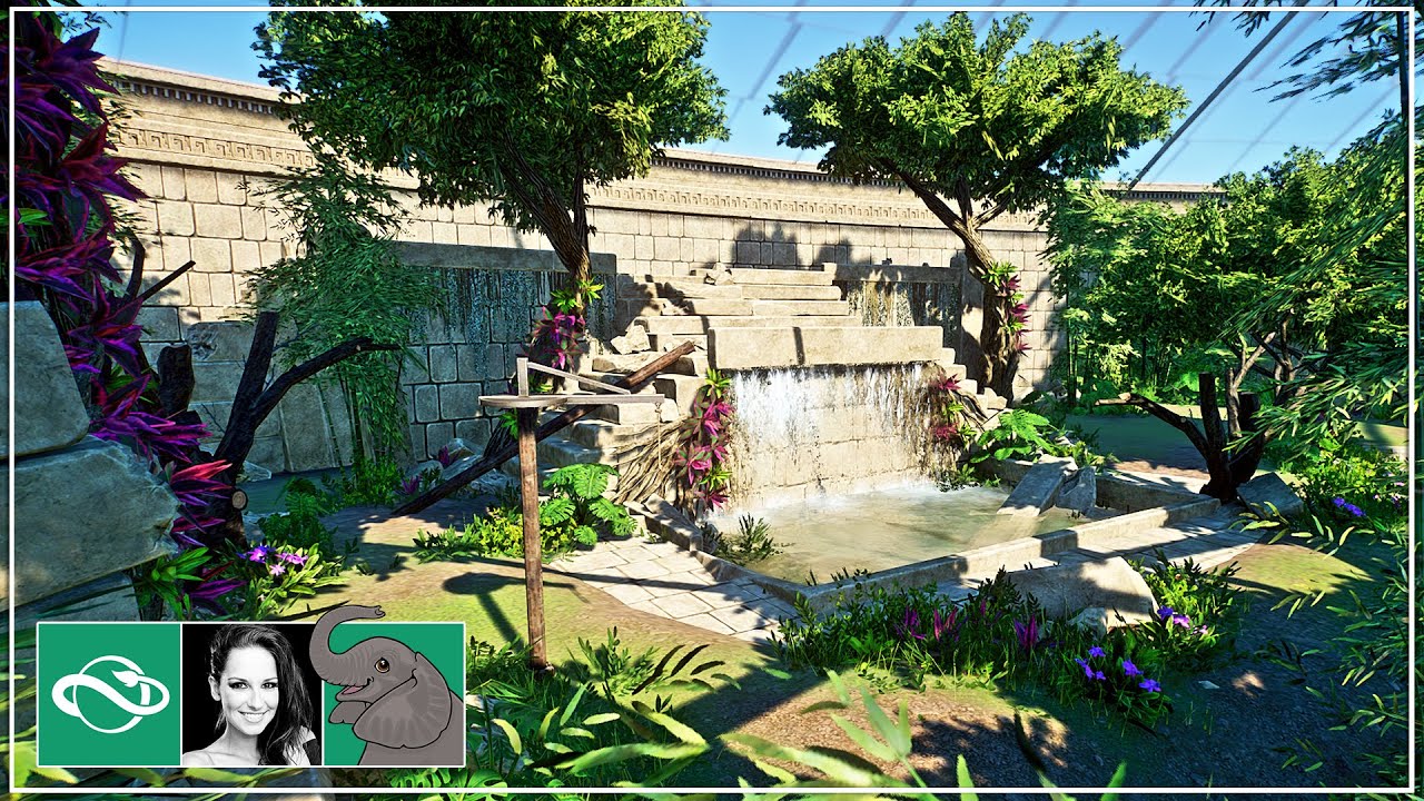 I Built a BEAUTIFUL Jaguar Temple Habitat in My City Zoo | Planet Zoo South America Pack DLC
