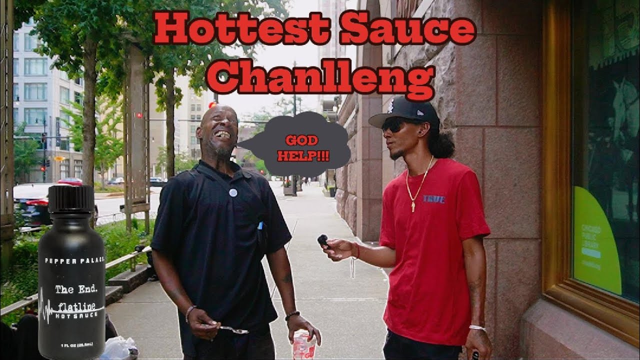 Paying Strangers In Chicago To Eat The End Flatline Hot Sauce!