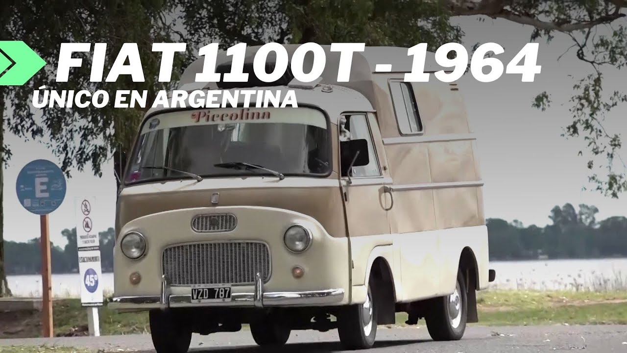 ¡Tenes que conocerlo! MOTORHOME Fiat 1100T 1964 | El Garage Tv