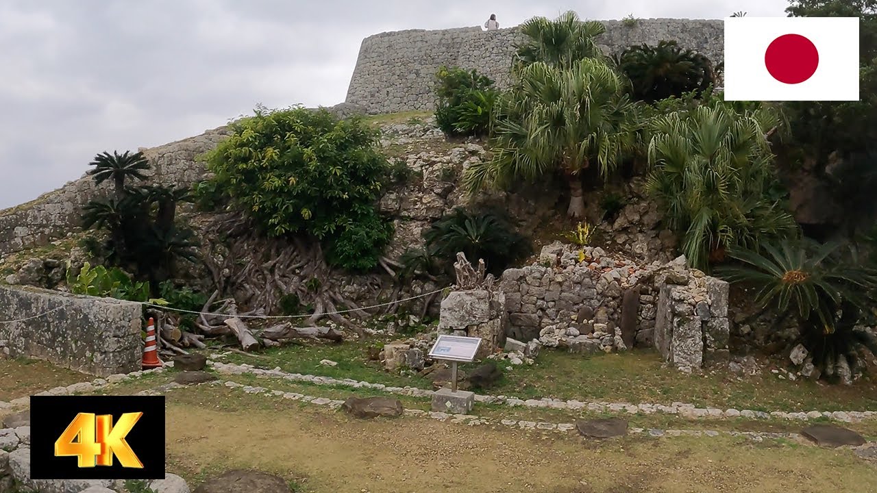 【4K】Run With Me Outdoors - (UNESCO World Heritage - Katsuren Castle - Okinawa, Japan) Lo-fi Calm