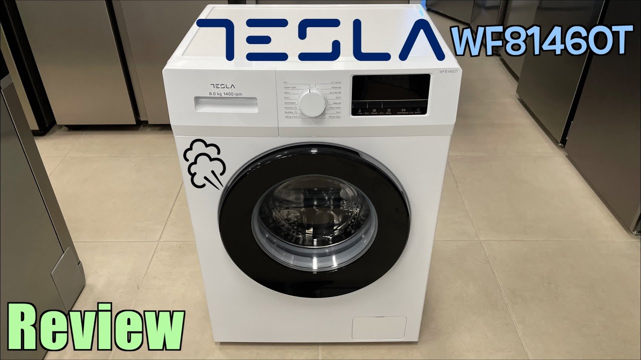 Tesla WF81460T elöltöltős gőzmosógép bemutató