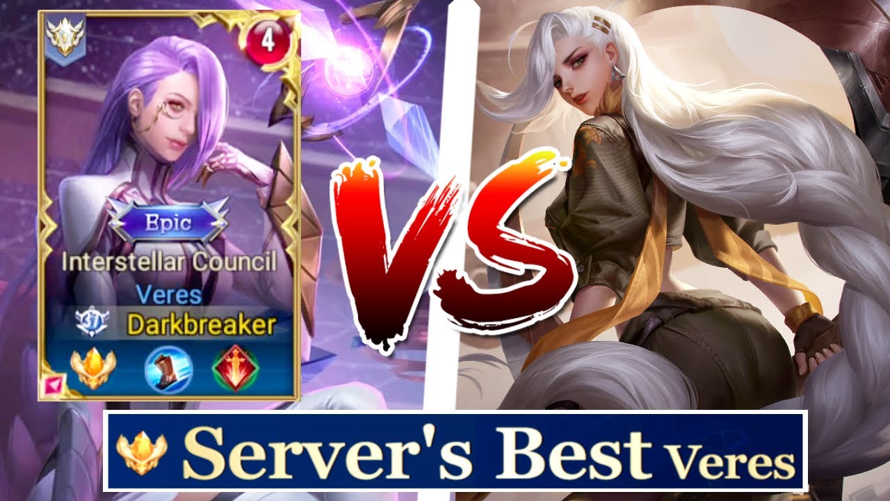 VERES VS YENA - SERVER BEST VERES GAMEPLAY | AoV | 傳說對決 | RoV | Li&ecirc;n Qu&acirc;n Mobile