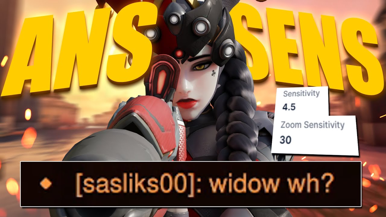I tried ANS sensitivity for 24 hours everyone thought I was cheating in Overwatch 2