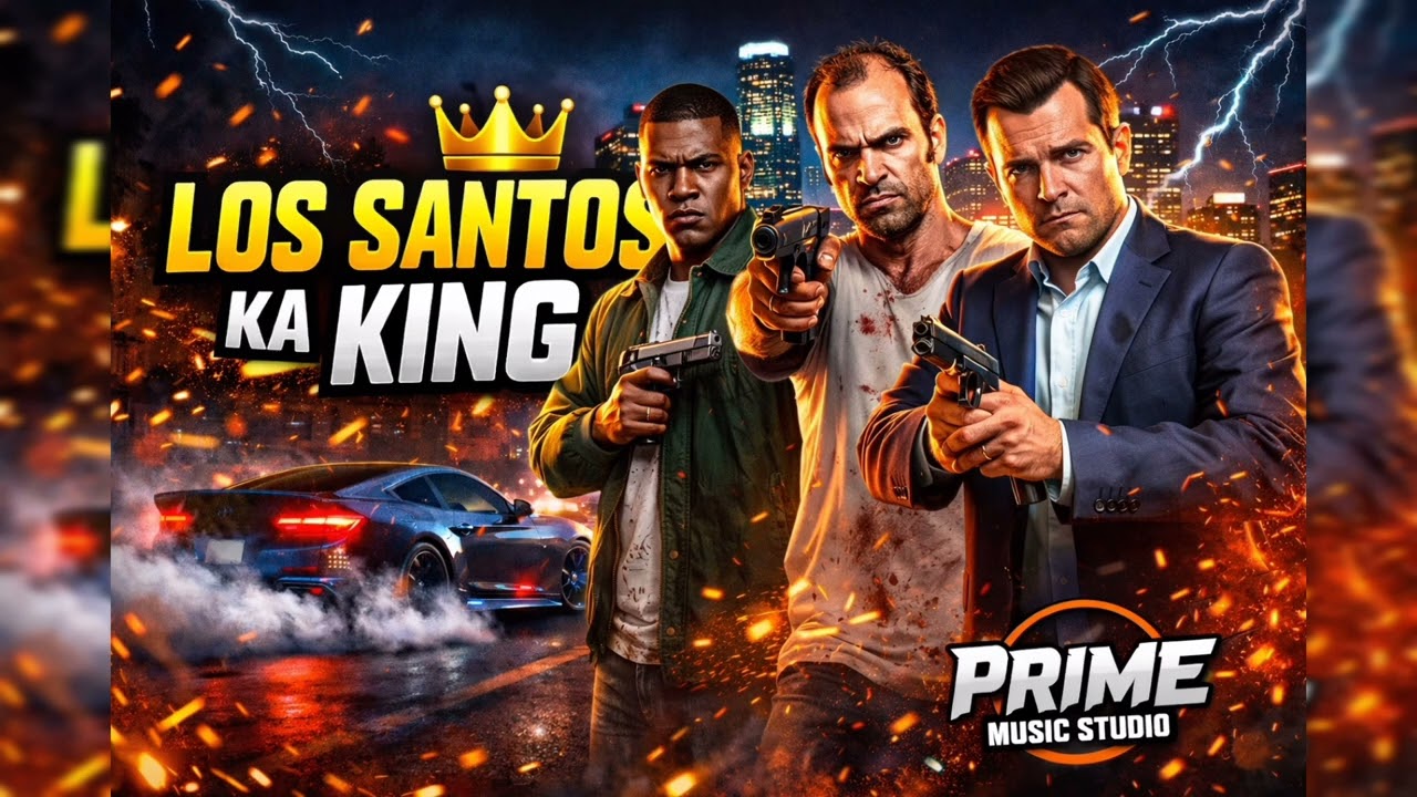 Los Santos Ka King 👑 | GTA V Powerful Gaming Rap Song 2026 🔥
