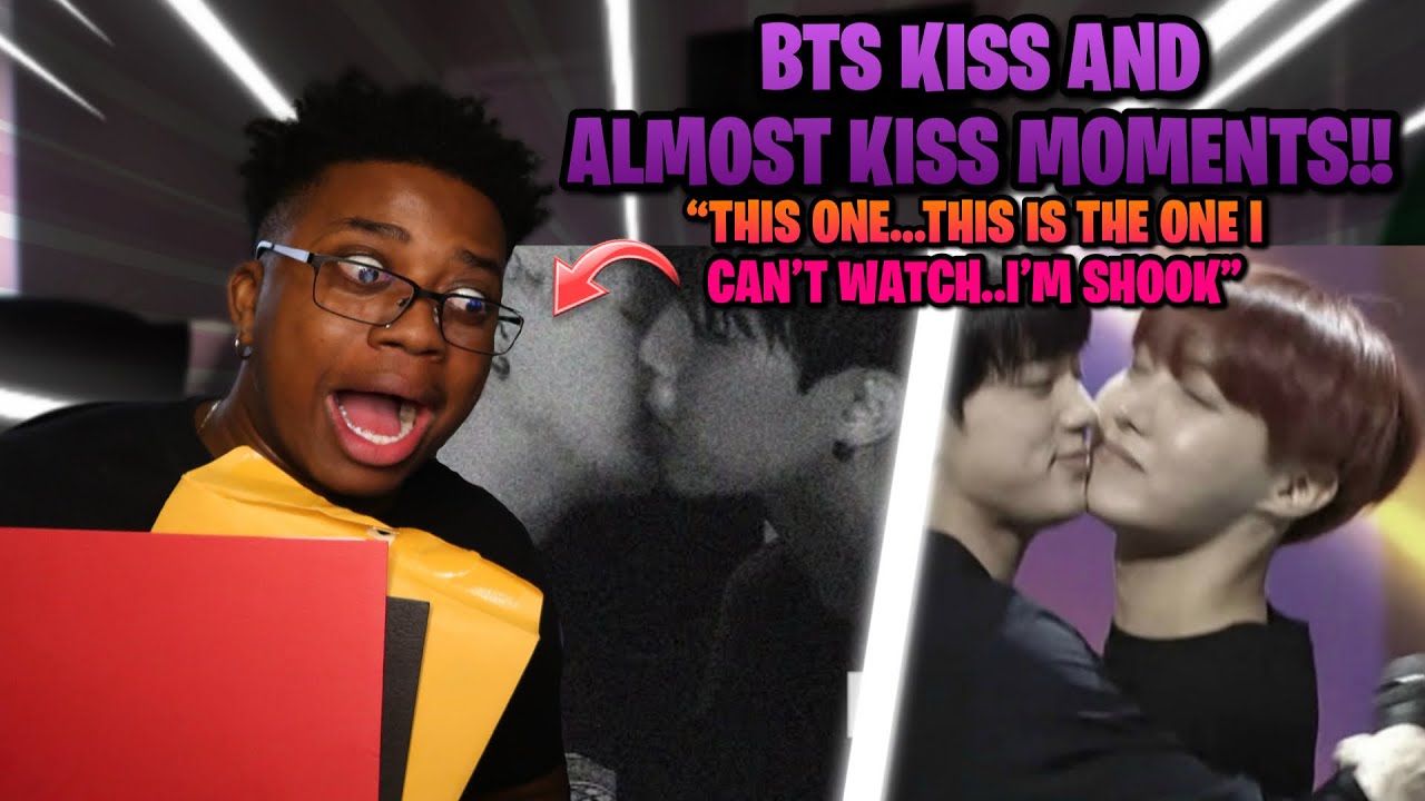 IM AT A LOSS OF WORDS..| BTS Kiss & Almost Kiss moments!