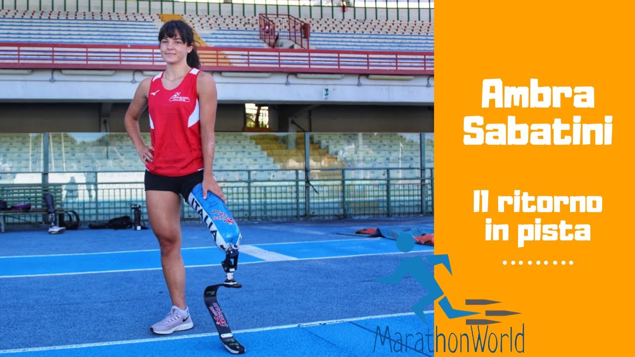 Il ritorno in pista di Ambra Sabatini