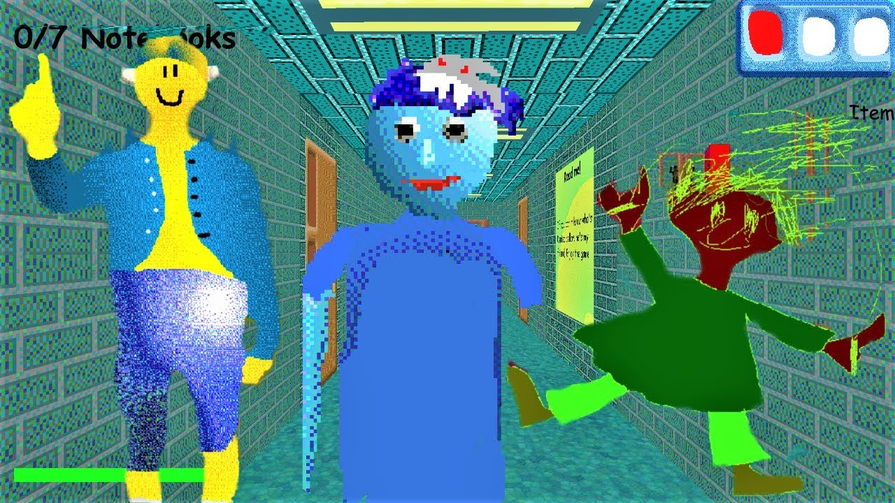 ♪ХОЧЕШЬ ПОСТРОИТЬ СНЕЖНЫЙ БАЛДИ?!♪ | МОД Baldi's Basics: Denied's Basics Pre-Release 1