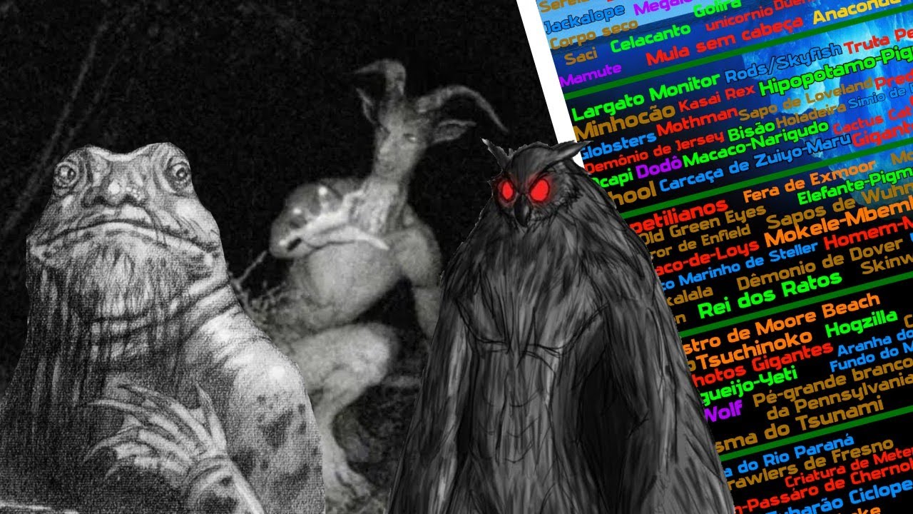 O Iceberg DEFINITIVO das CRIATURAS (Criptozoologia) [1/2]