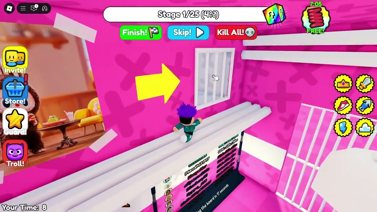 PINK LABUBU'S PRISON RUN! OBBY Roblox Gameplay Walkthrough No Death 4K