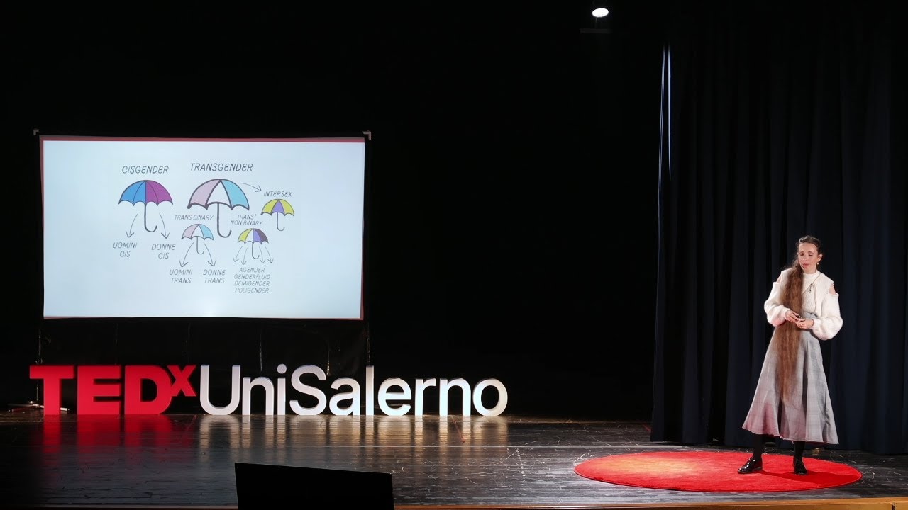 Oltre il binario di genere - L'esistenza non-binary in Italia | Lou Ms.Femme | TEDxUniSalerno
