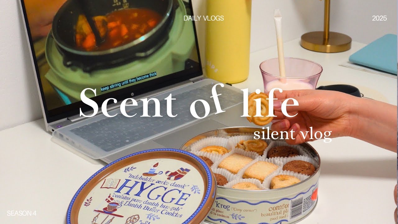 How to Romanticize Your Daily Life 🕊️Cozy Silent Vlog cooking and baking vlog🍰aesthetic daily vlog