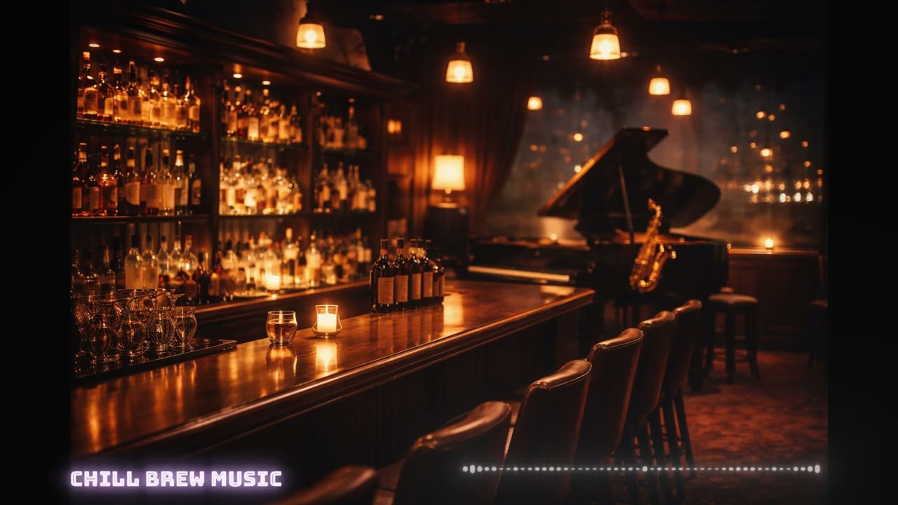 Late Night Bar Jazz ☕ Smooth & Relaxing Jazz Music for Work, Study & Night Time
