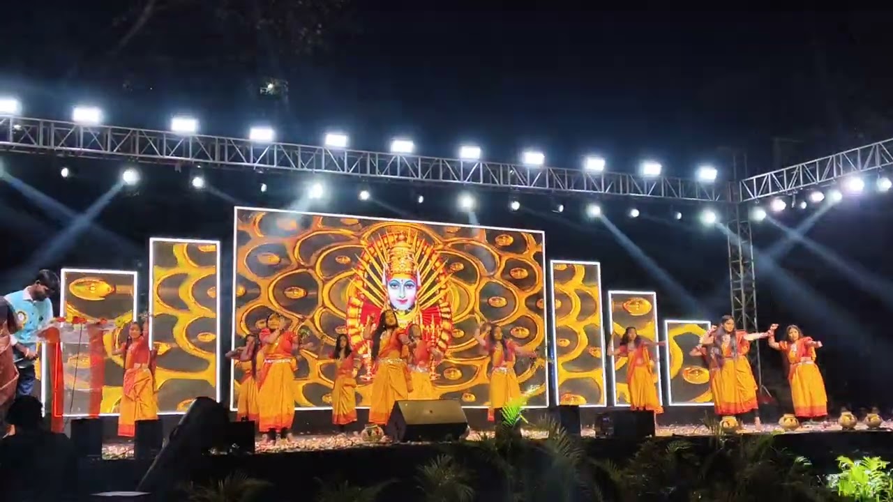 Vara vara nadu mangalaram nadu ravu ellamma song#9Techno girls dance#B.S Rao Bhavan#sampurna shakti 