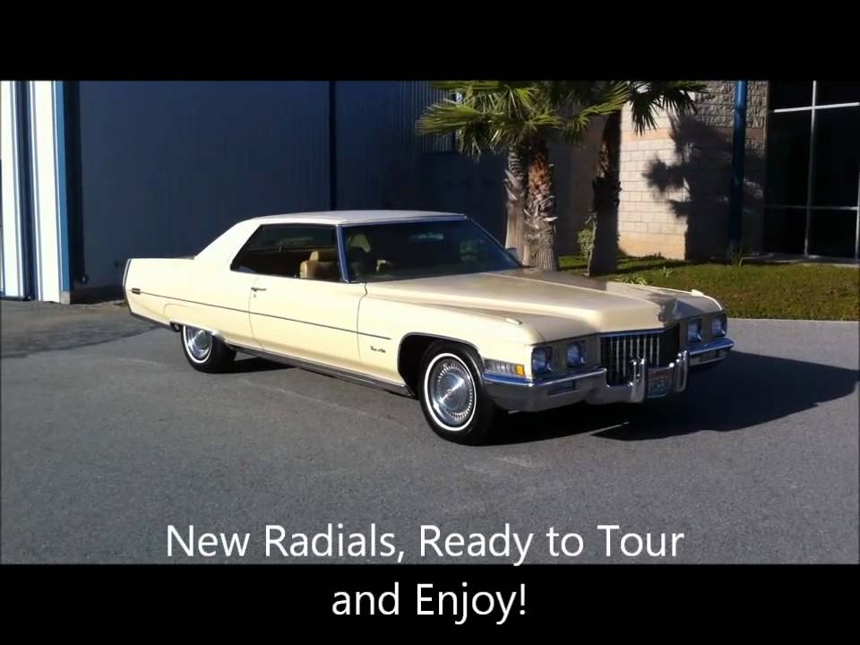 1971 Cadillac, Coupe deVille, ONE OWNER, 65k Miles, FOR SALE