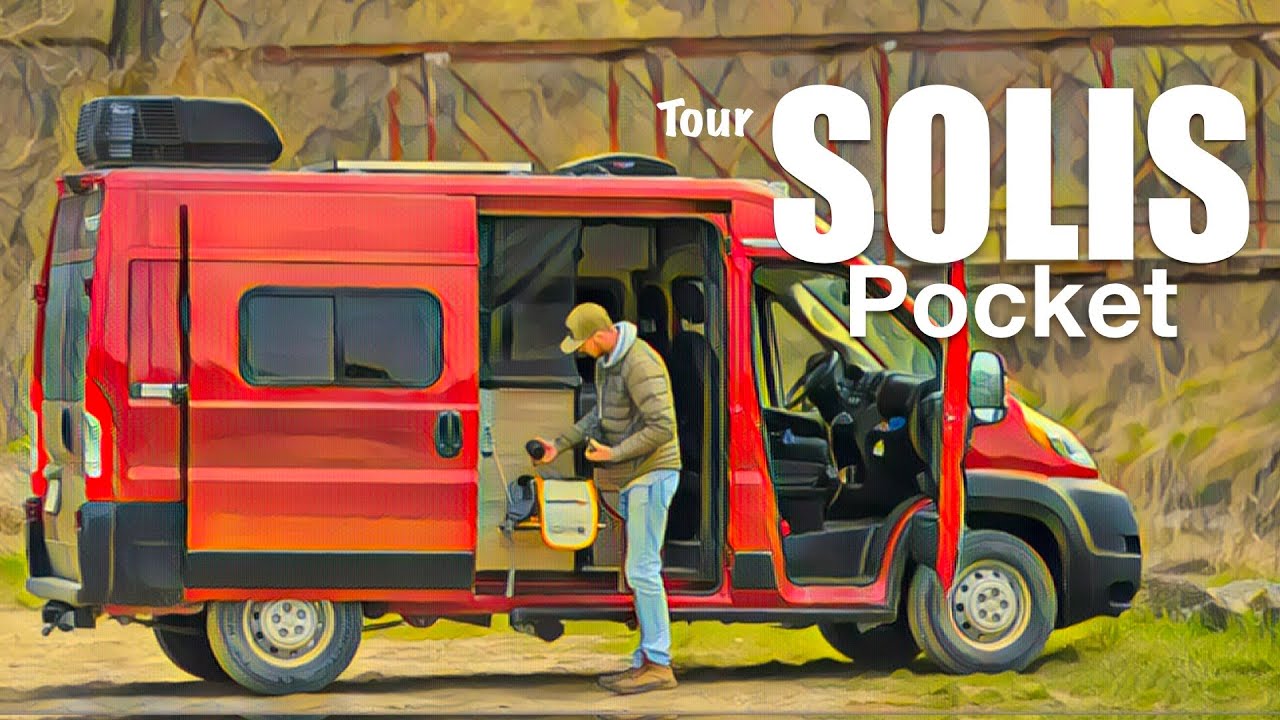 BUDGET FRIENDLY💰CAMPER VAN tour SOLIS POCKET 🚐 18' Promaster $75,000 ❤️ COOL floor plan SLEEPS 3️⃣