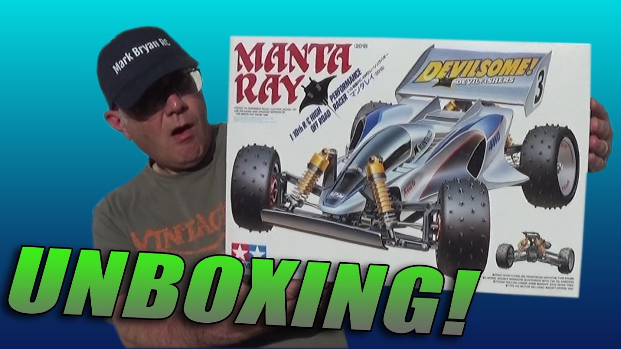 Tamiya Manta Ray 2018 Unboxing & Chat!