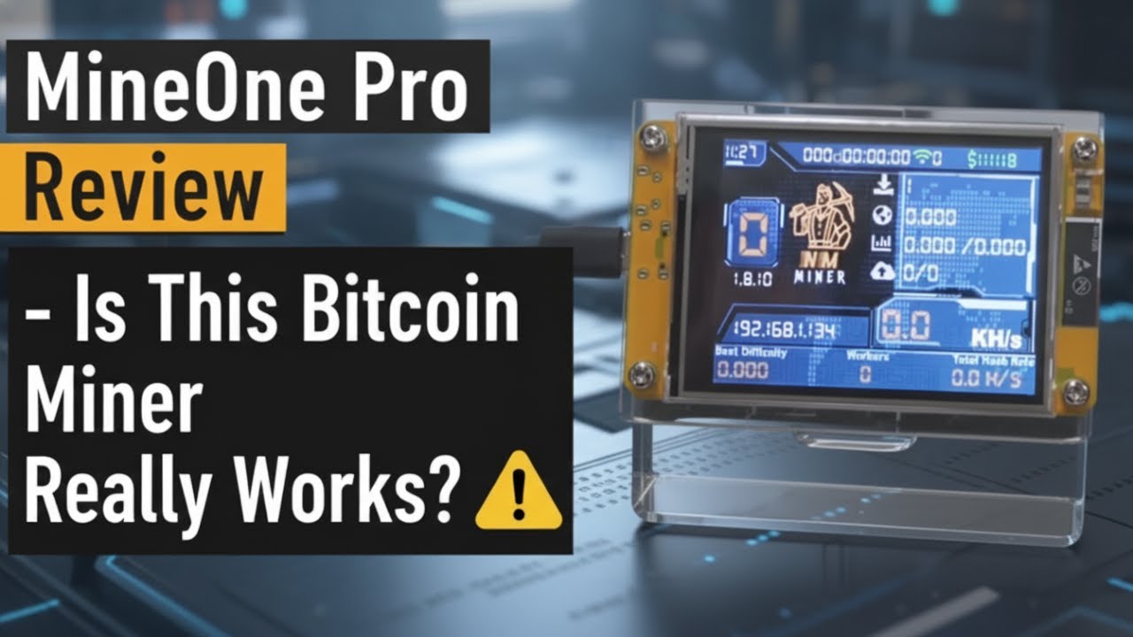 Обзор MineOne Pro &mdash; действительно ли работает этот биткоин-майнер? 🪙