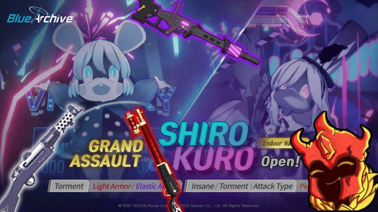Double Torment on Shiro & Kuro? Say less!【Blue Archive】