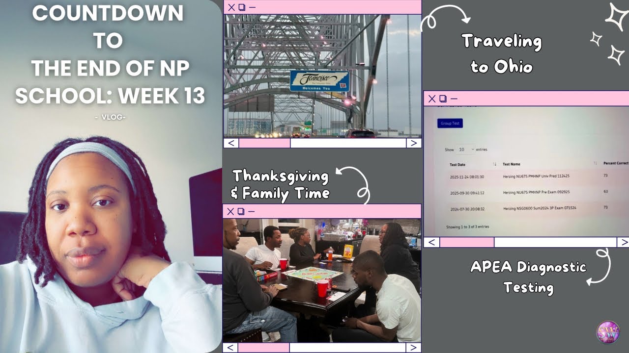 MSN NP Journey| Last Few Weeks of School: Week 13 