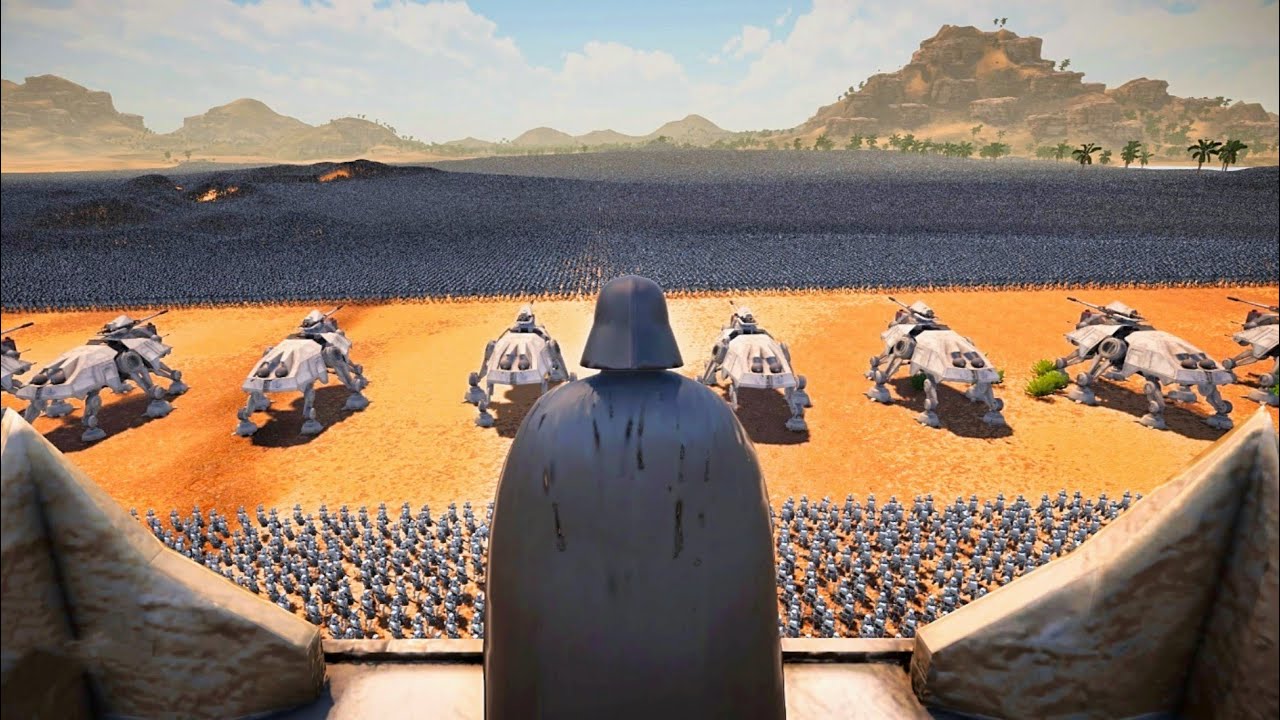 Darth Vader confronts an army of 4 MILLION PREDATORS! - Ultimate Epic Battle Simulator 2 | UEBS 2
