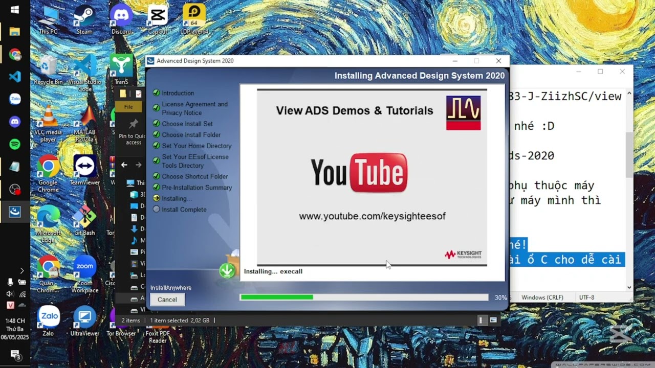 Hướng Dẫn Cài ADS 2020 (Advanced Design Systems 2020) - How To Install ADS 2020
