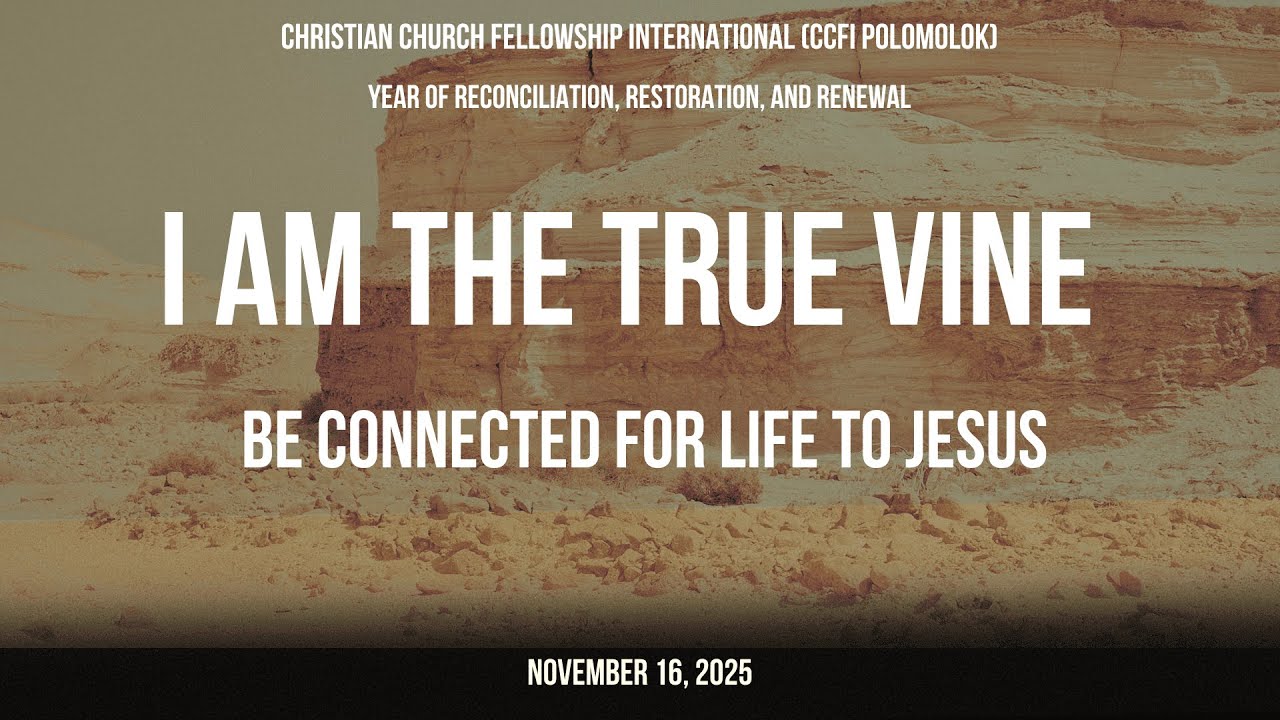 Year of RRR: I am the TRUE VINE