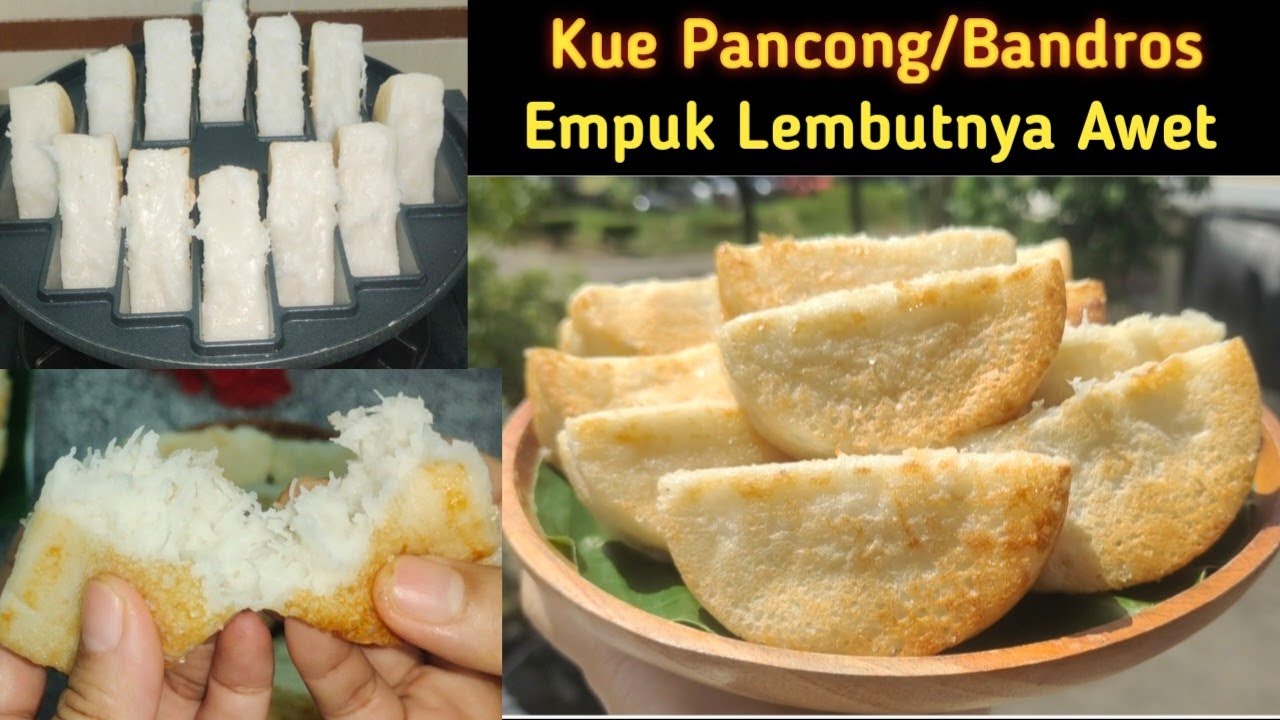 Resep Kue Pancong/Bandros Enak Banget Empuk Lembutnya Awet