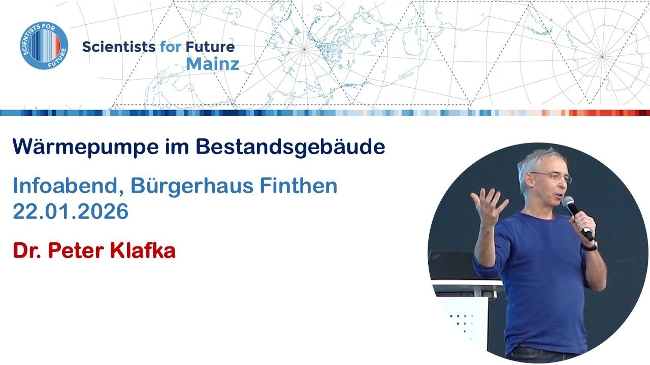 Wärmepumpen im Bestandsgebäude mit Dr. Peter Klafka