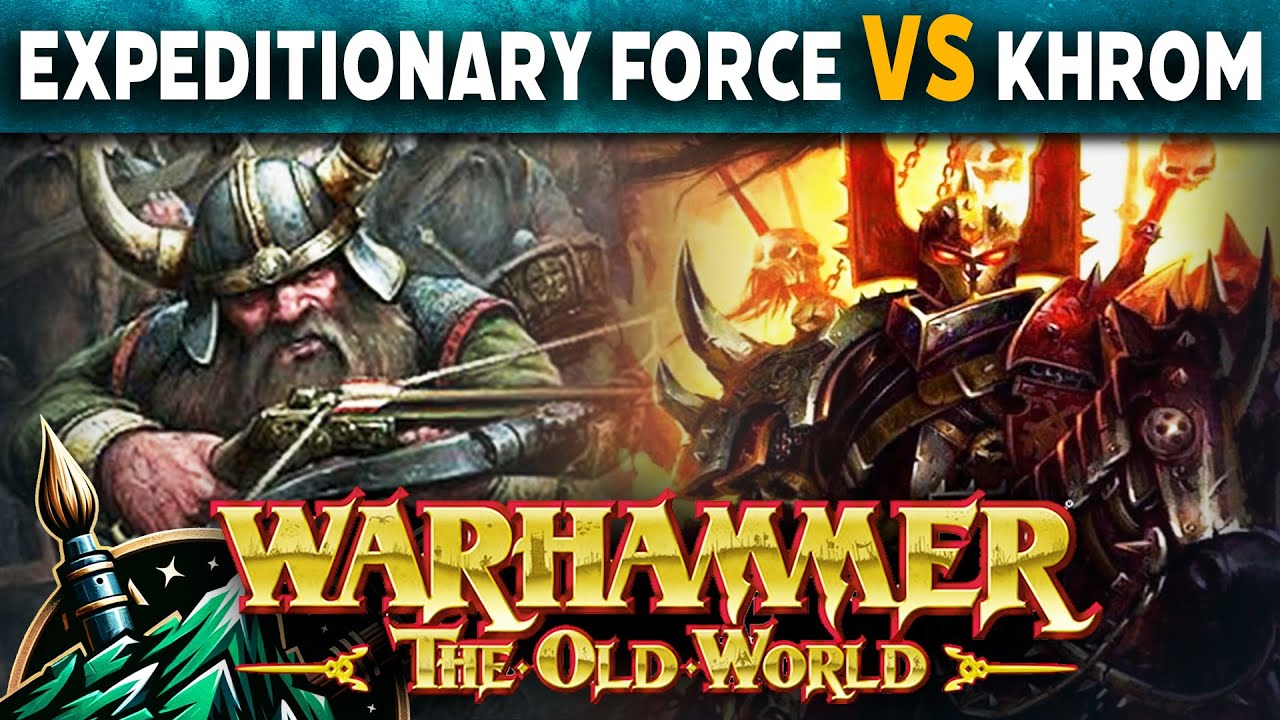 Engineers Expeditionary Force vs Warriors of Chaos Warhammer The Old World Battle Report