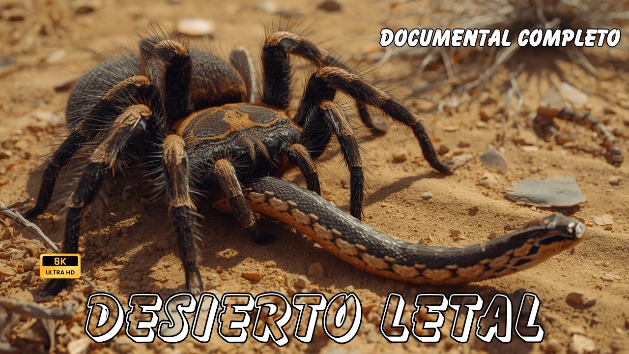 DESIERTO LETAL: Criaturas Sorprendentes y PELIGROSAS