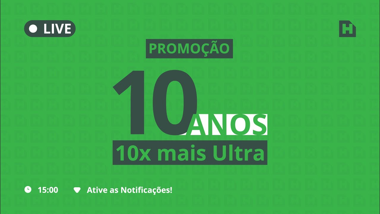 Live Aniversário hotelflow: 10 anos, 10x mais Ultra 🚀