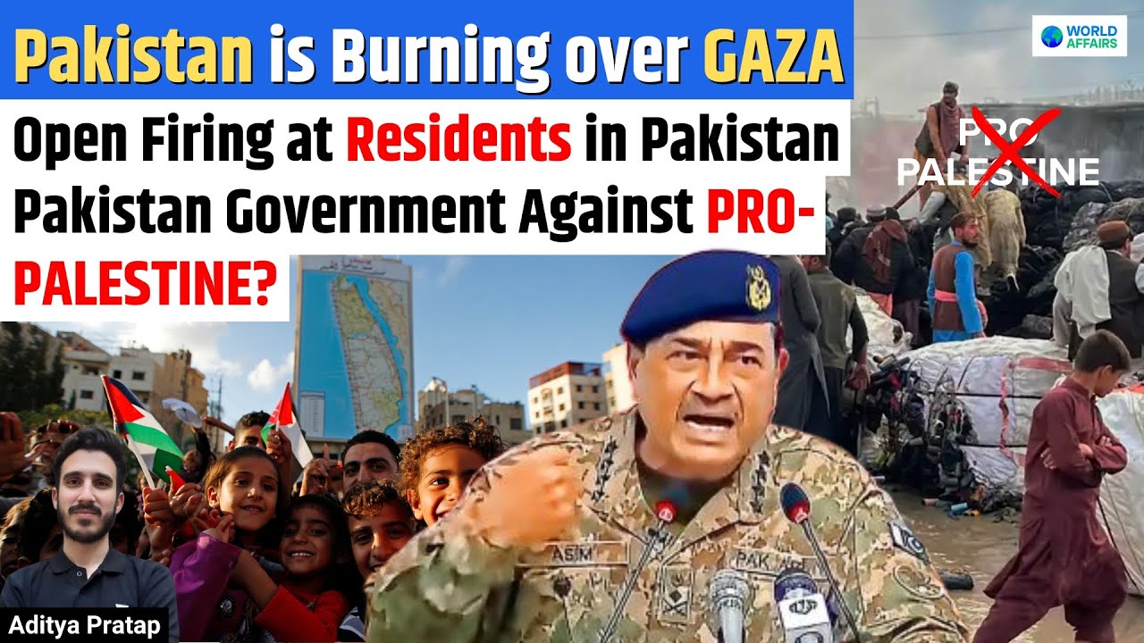 Pakistan Burns Over Gaza | TLP Chief Saad Rizvi Shot During Violent Protests in Lahore |