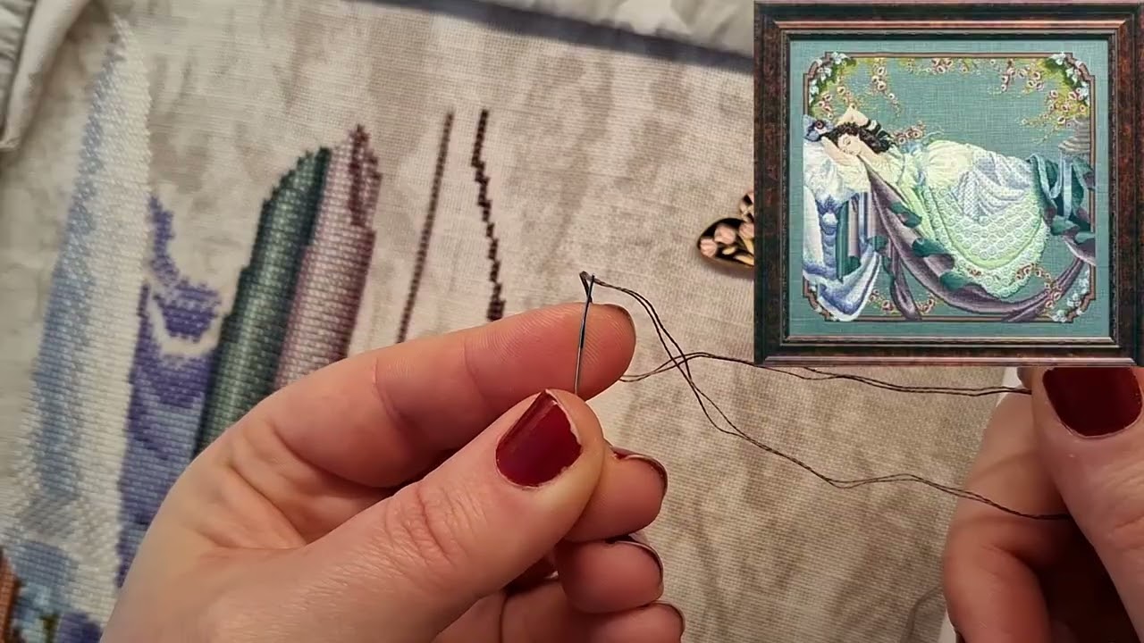 haftuj ze mną 9 🧵✂ - Mirabilia śpiąca piękność