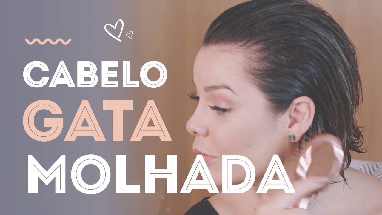 Aprenda a fazer o efeito cabelo molhado vibes CLEO!