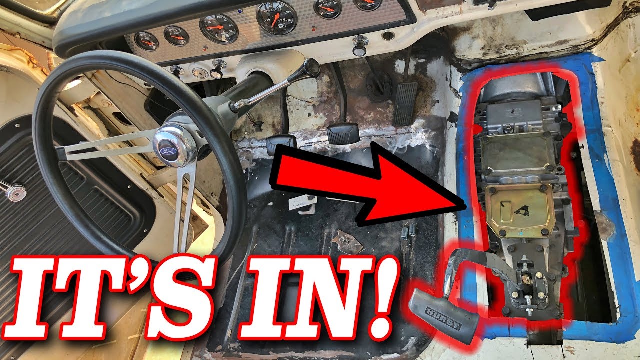 The F100 Tremec 5 Speed Swap! Ep 3 Install and Clutch Setup