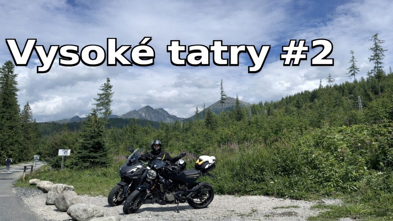 Štrbské Pleso místo kde se spojují všechny sporty | Cesta kolem Tater | MotoRoadTrip #2