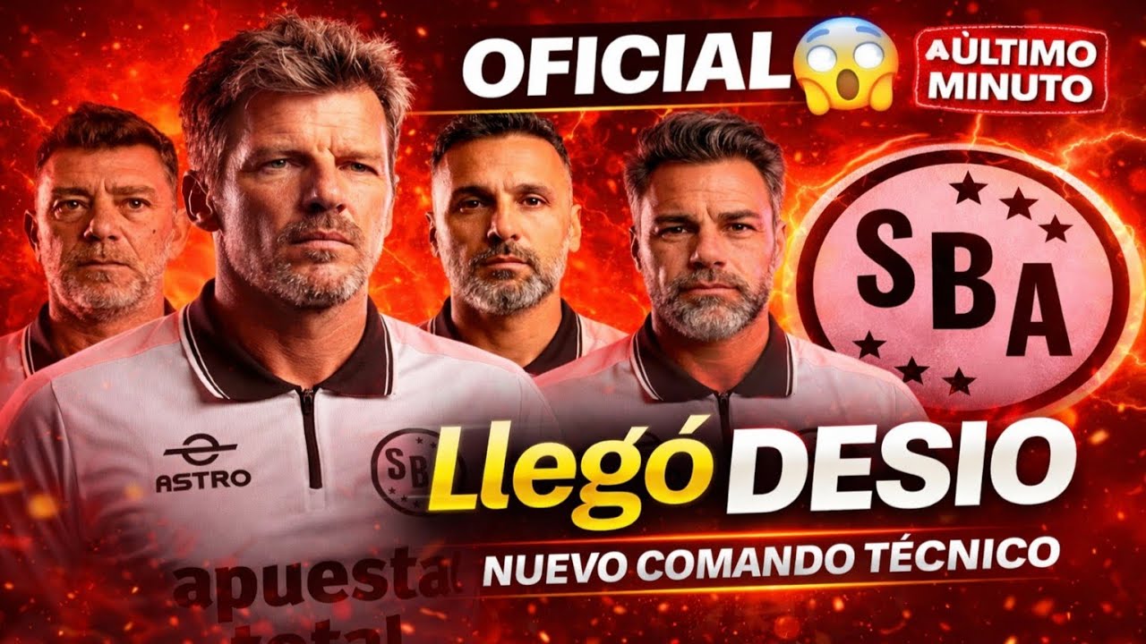 OFICIAL : SPORT BOYS ANUNCIA A SU NUEVO COMANDO TECNICO 2026