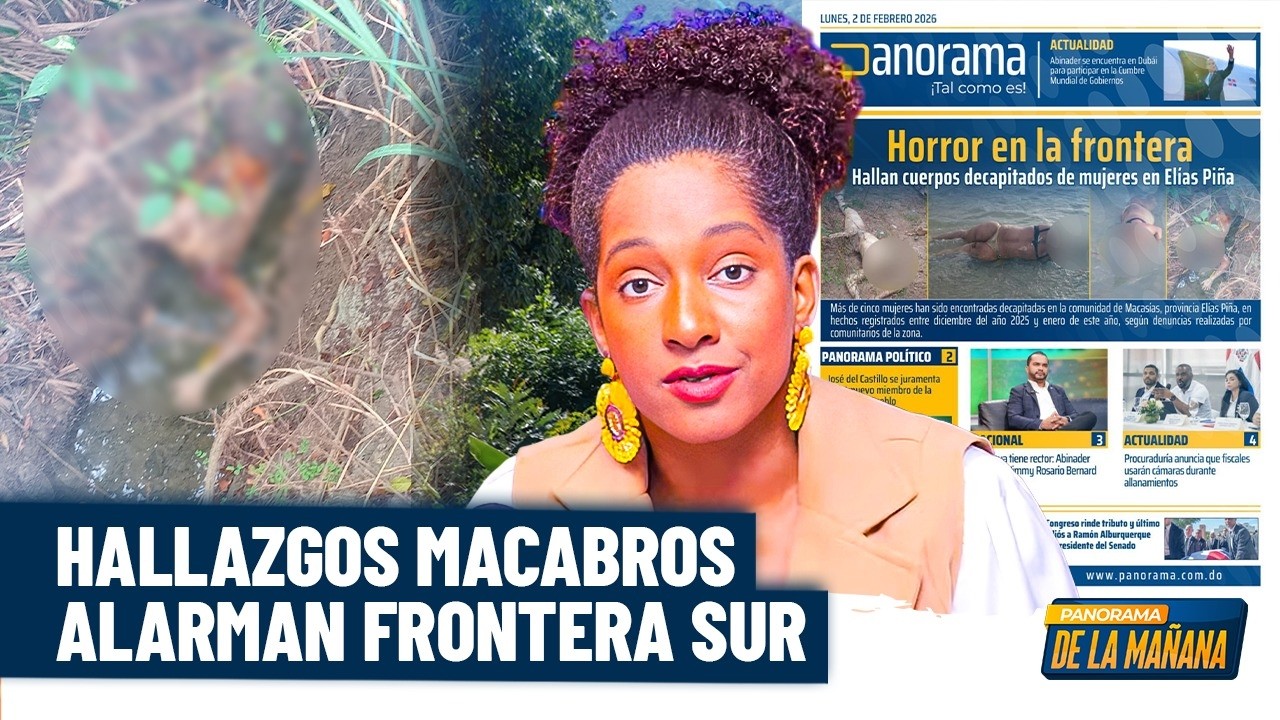 Odalis Castillo denuncia hallazgo de mujeres asesinadas en Elías Piña, Rep.Dom.