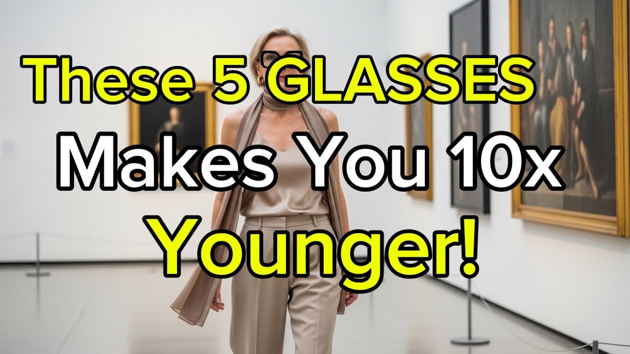 5 glasses that make you look younger instantly at 50+