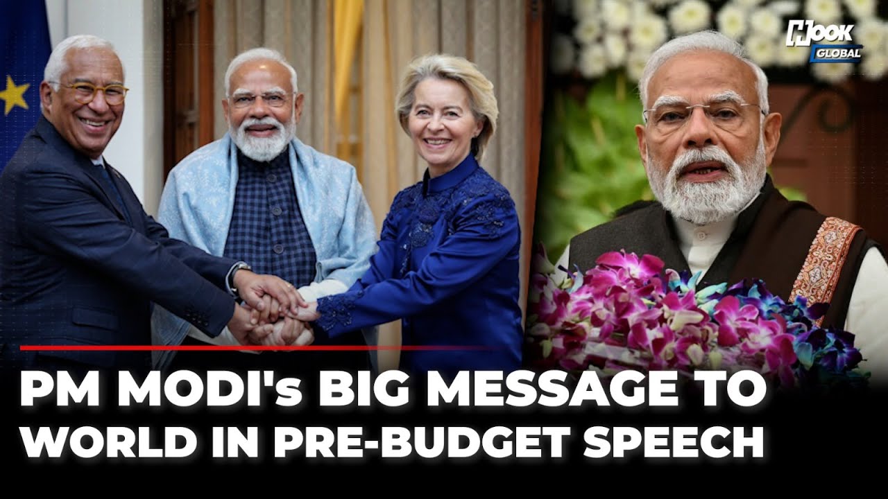 'Self-Confident India': PM Modi Full Pre-Budget Speech On FTA With EU Amid Trump Tariff Threats