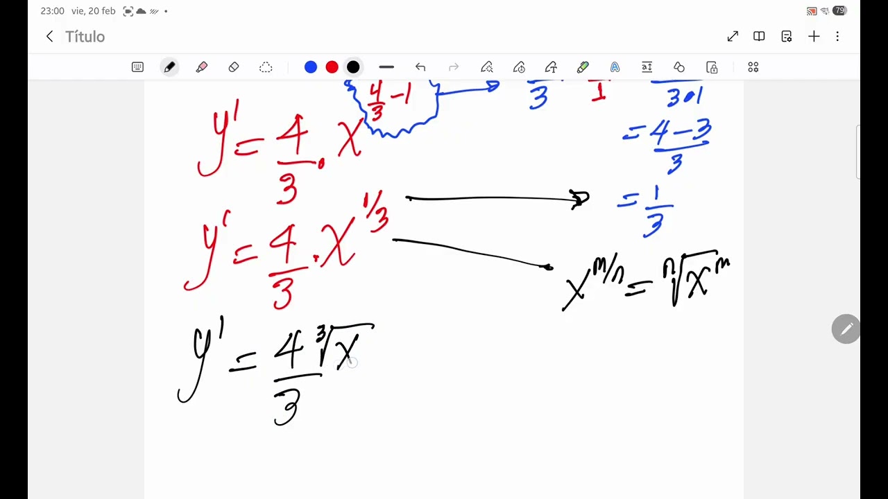 La Regla de la Potencia: Derivadas en segundos